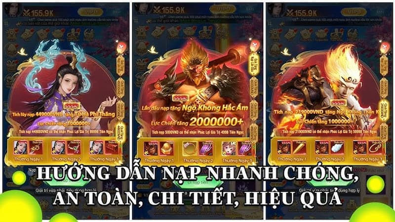 Nạp tiền nổ hũ Cách nạp tiền nổ hũ đúng chuẩn và an toàn